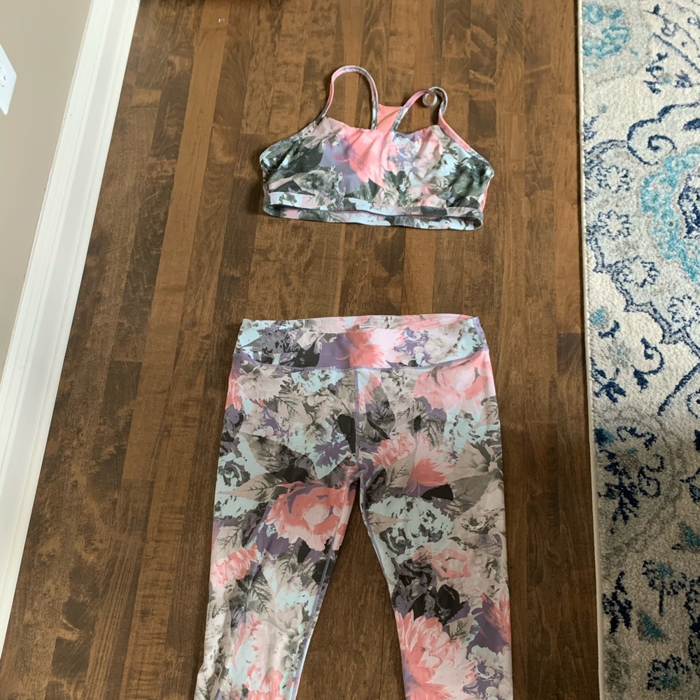 Fabletics bra and pants